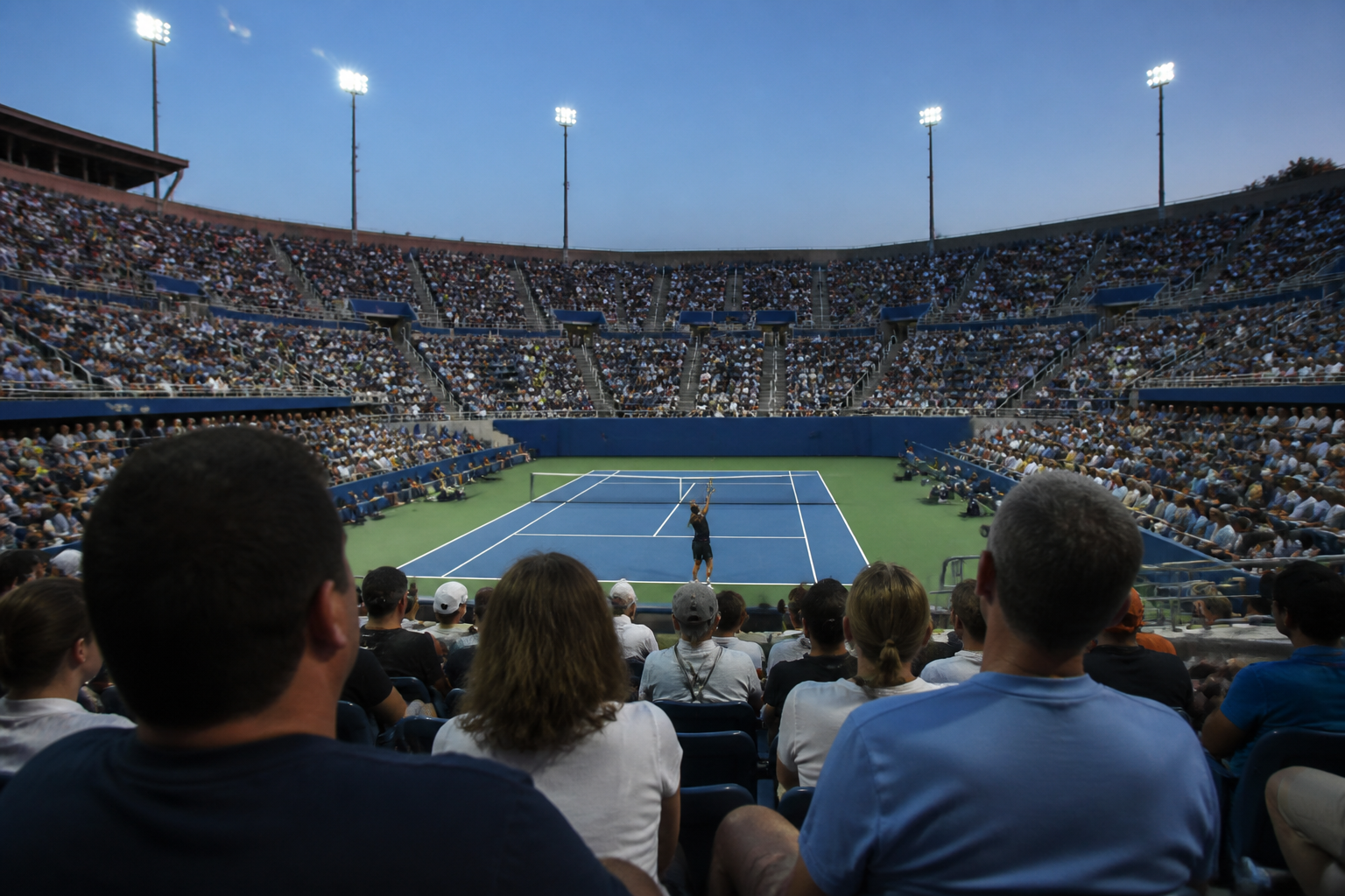 At the 2026 US Open, the etiquette debate is really about who gets to belong — editorial illustration